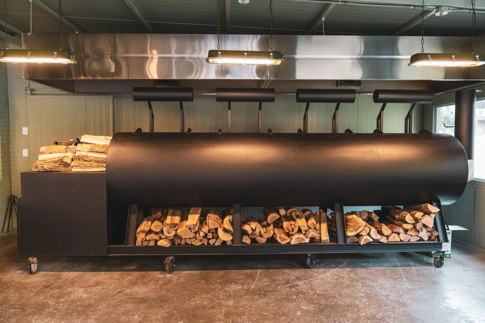 참나무장작 훈연 바베큐 폭립